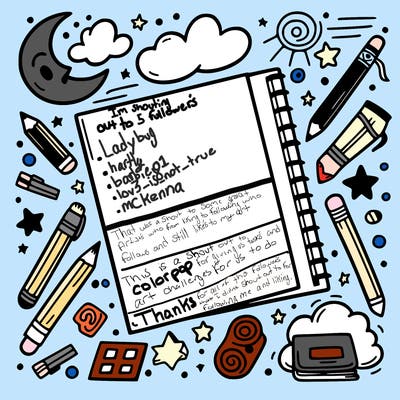 a blank page