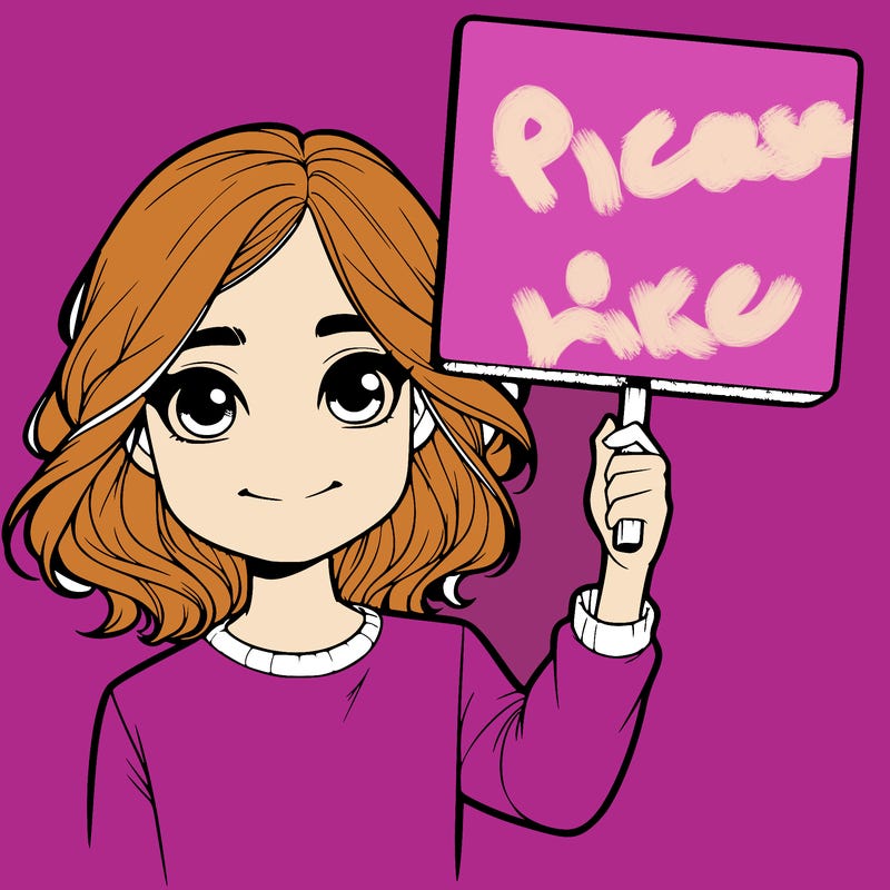 realistic girl holding up a sign