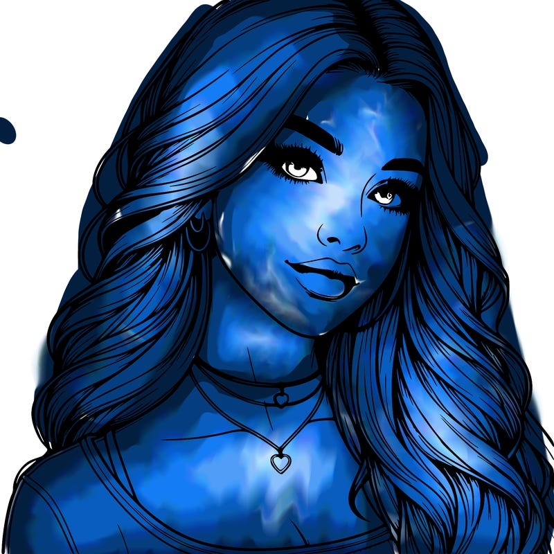 detailed realistic girl