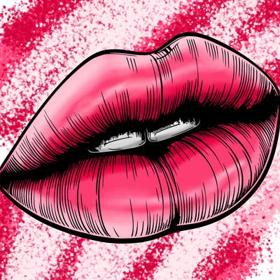 realistic lips