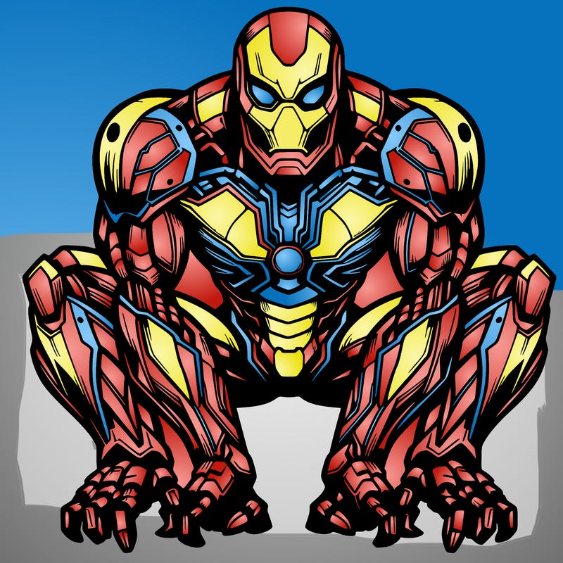 iron spider man