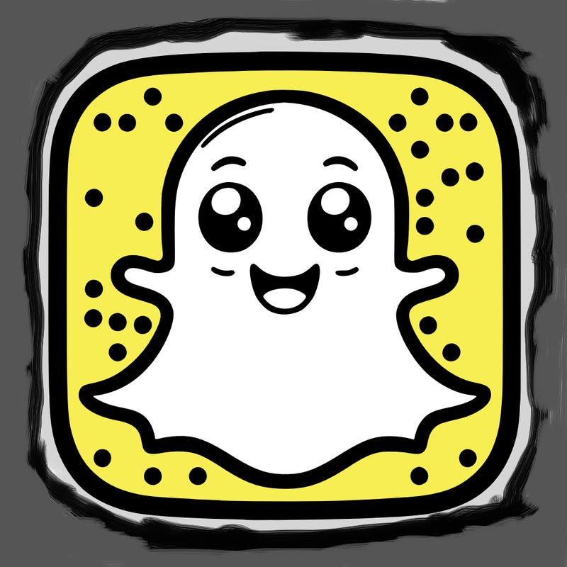 regular snapchat logo