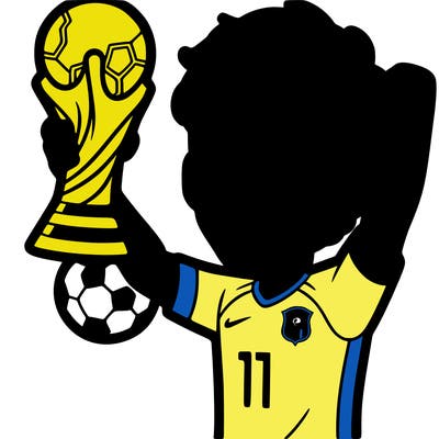neymar jr winning the world cup