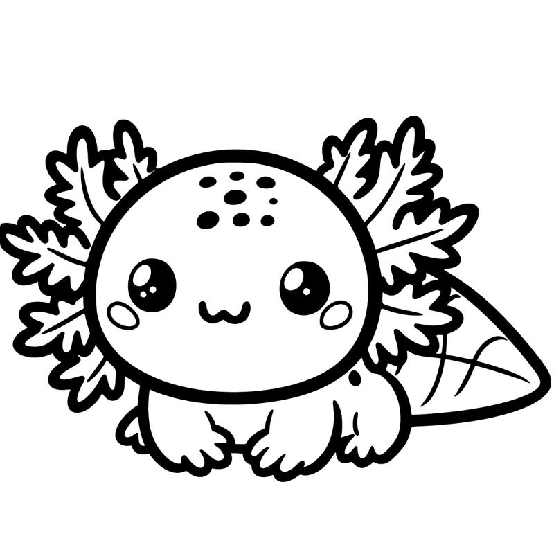 cute axolotl