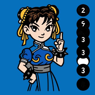 chun li shows her hinter