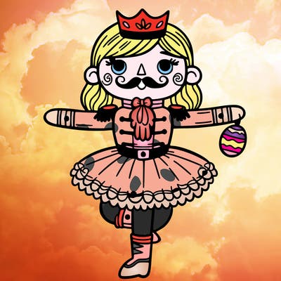nutcracker ballerina
