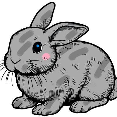 realistic bunny