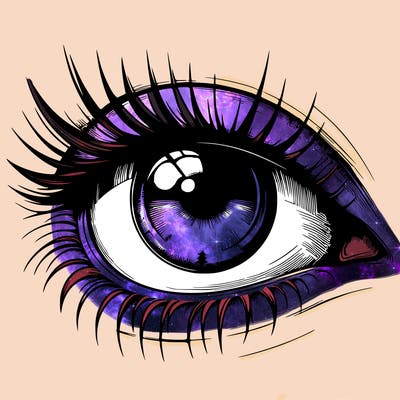 realistic eye