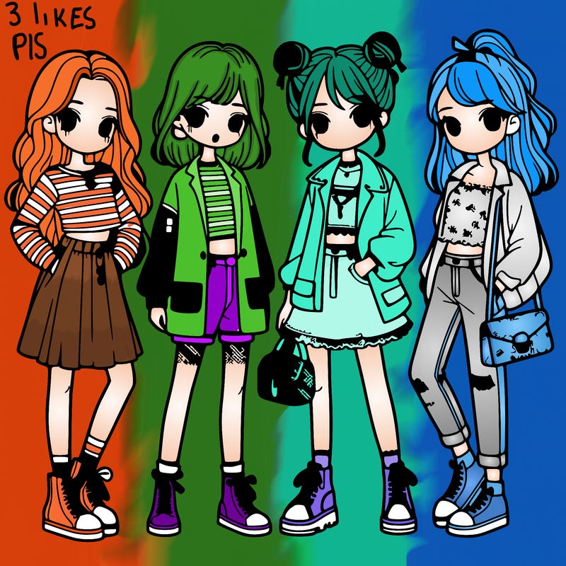 girls with fashion