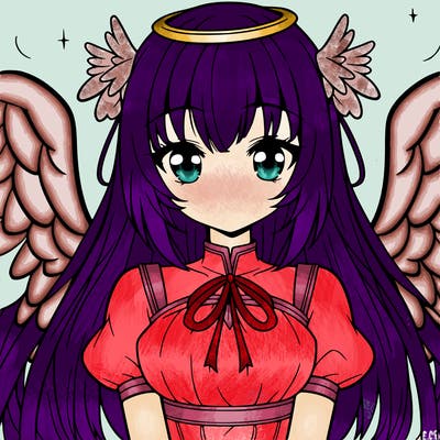 anime angel girl