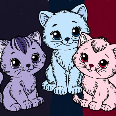 3 little kittens