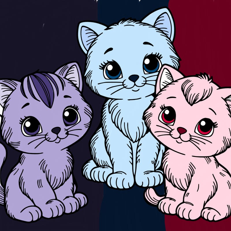 3 little kittens