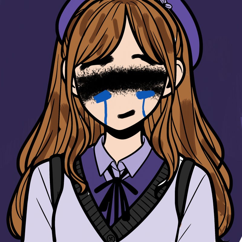 faceless preppy girl