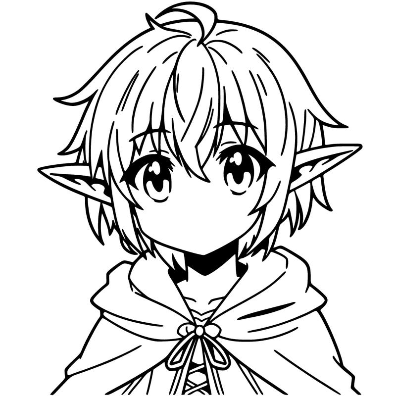 anime elf