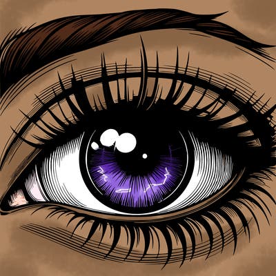 realistic eye