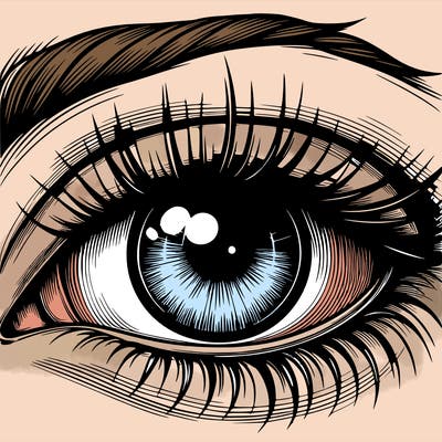 realistic eye