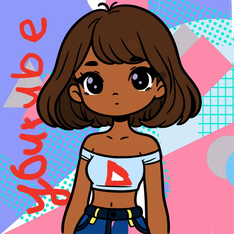 girl in a cute crop top