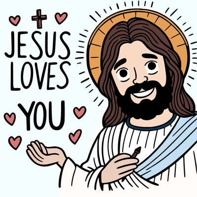 jesus loves you