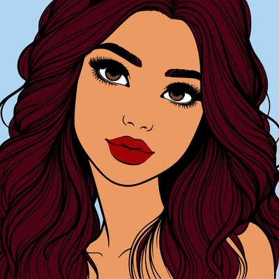 beautiful realistic girl