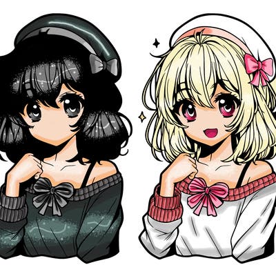 manga girl
