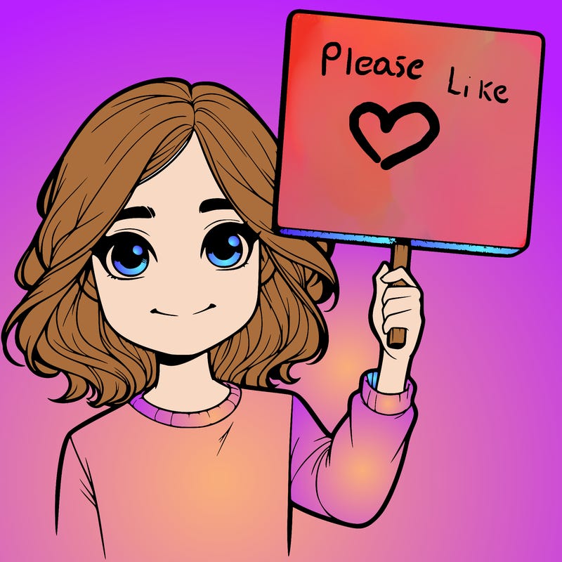 realistic girl holding up a sign