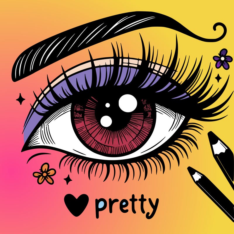 pretty eye
