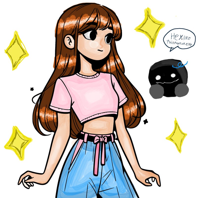 girl in a cute crop top