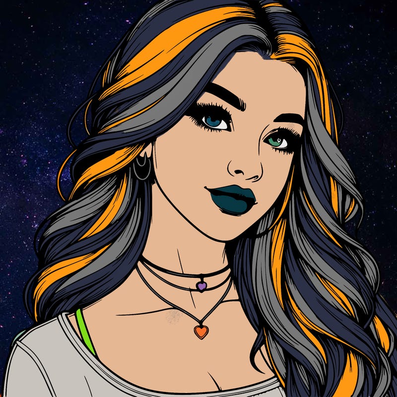 detailed realistic girl