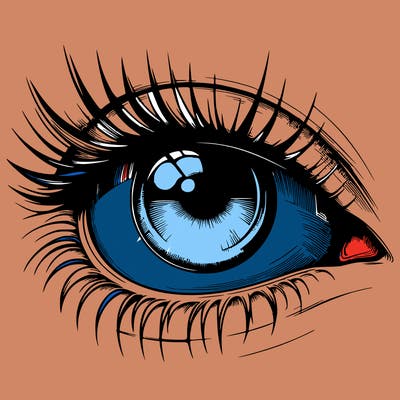 realistic eye
