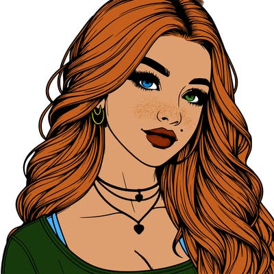 detailed realistic girl