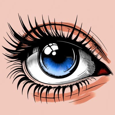 realistic eye