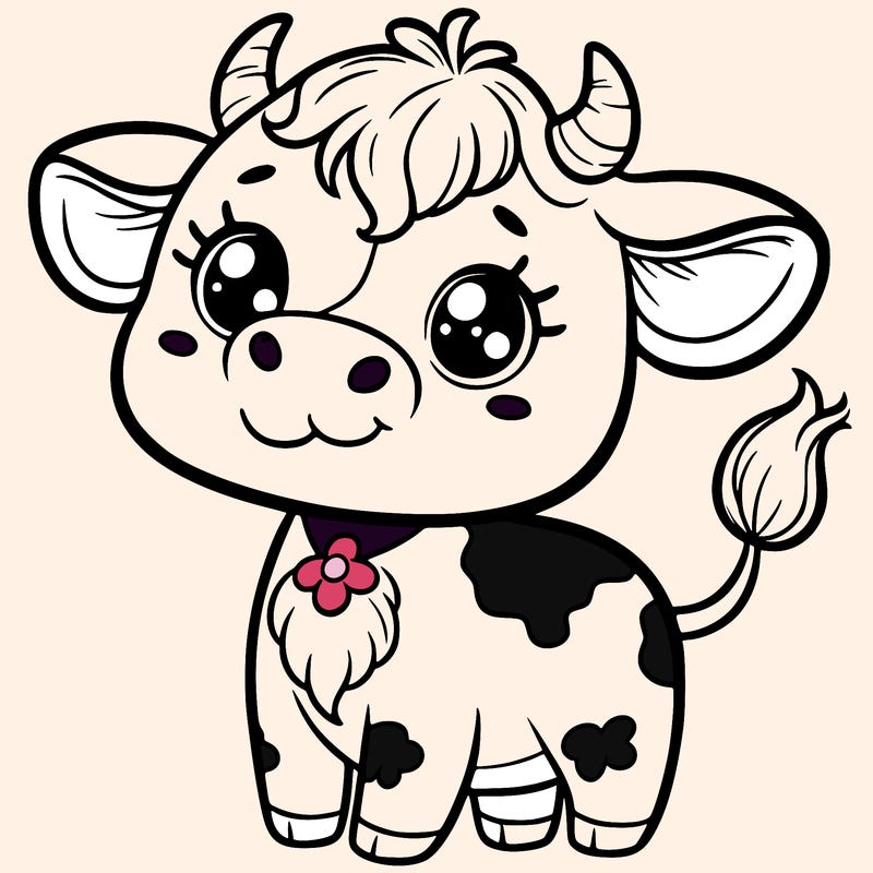 cute cow