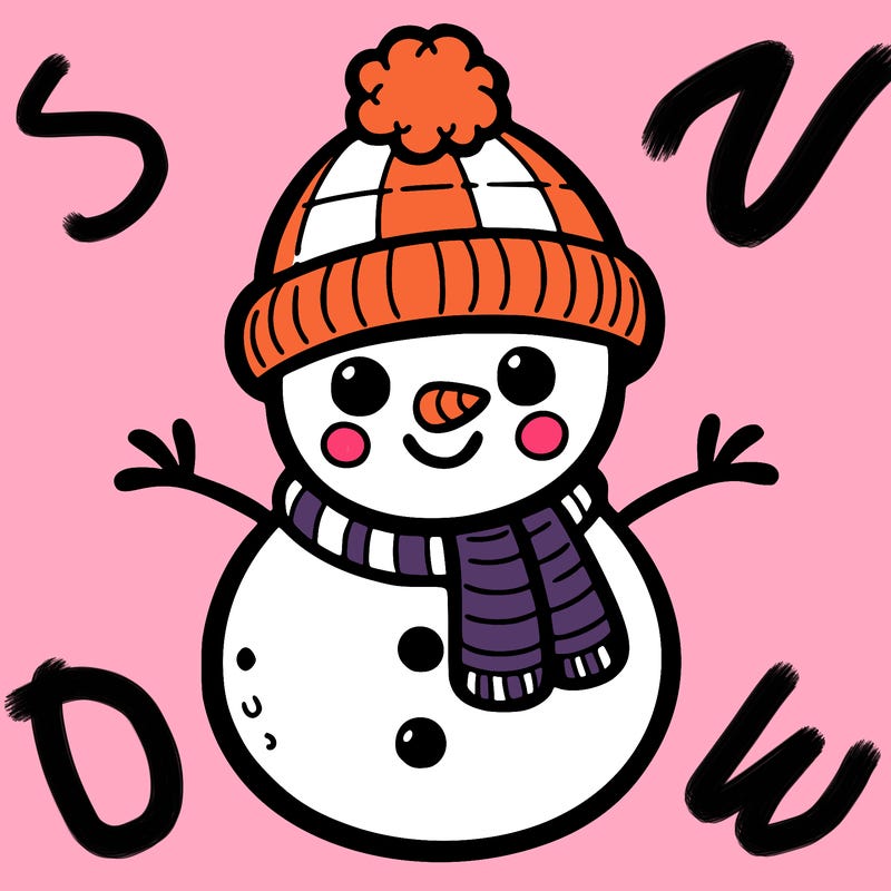 snow person