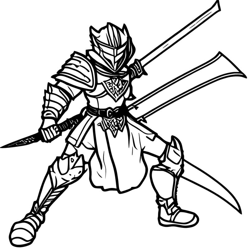 shadow knight with sword