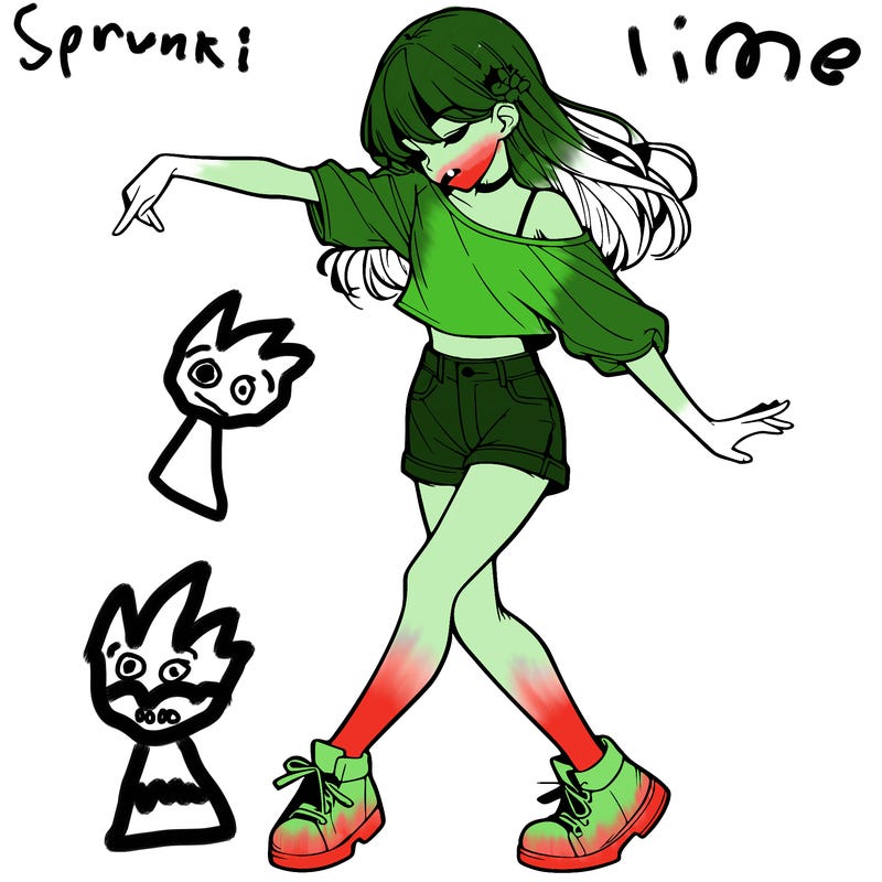 realistic girl danceing