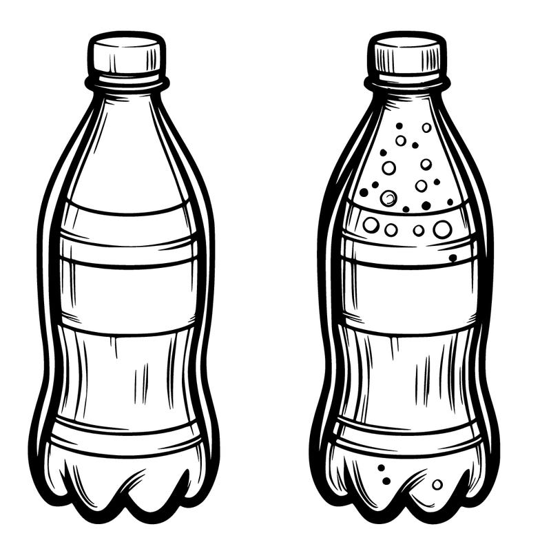 a soda bottle