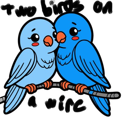 lovebird with a mate