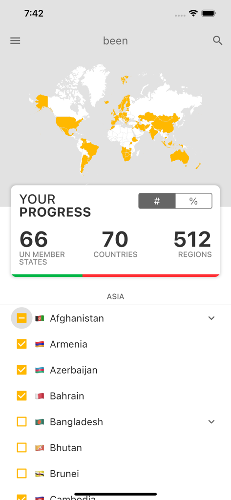 been travel map - Travel App | MWM