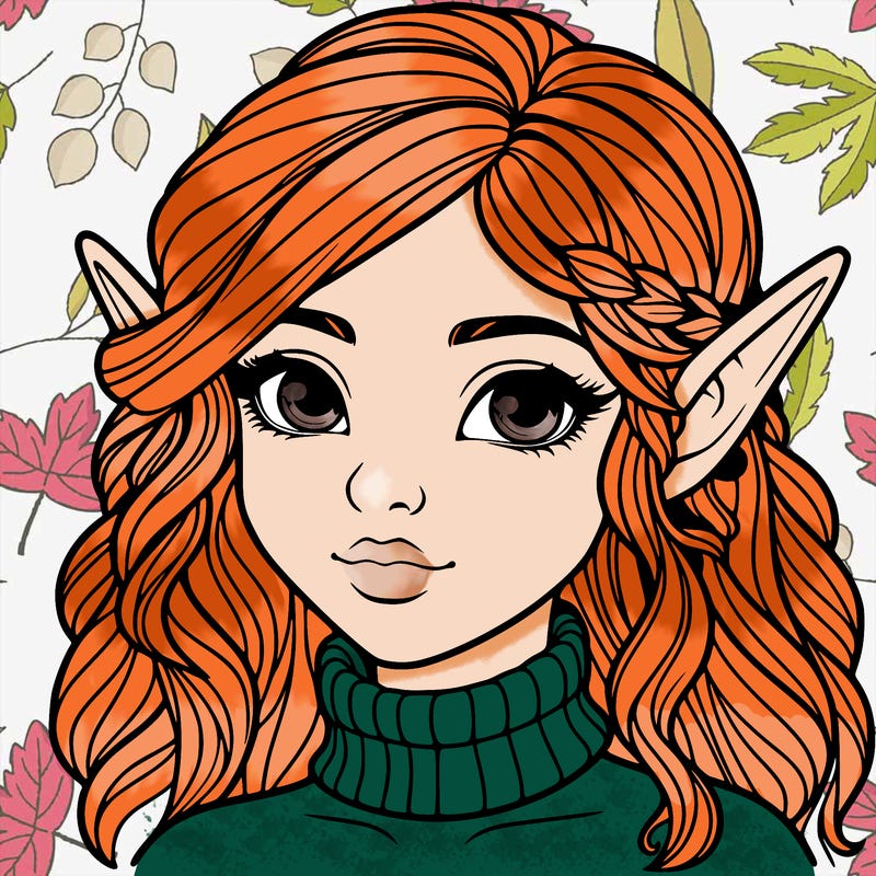 realistic girl elf