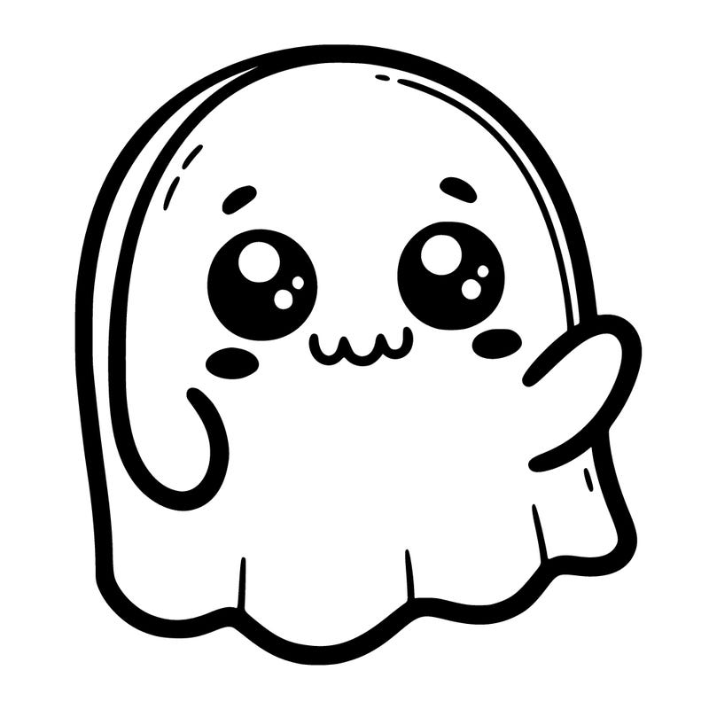 baby ghost face