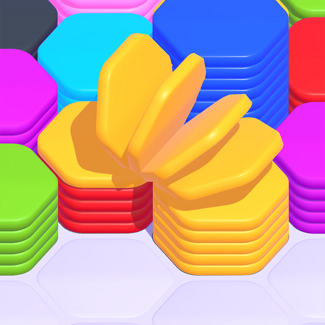 Hexa Sort Color Slide Puzzle | Satisfying Color Sort & Merge