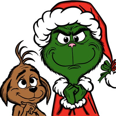 grinch with max