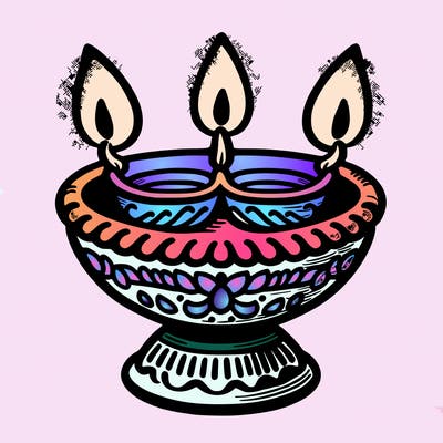 dip lamps for diwali