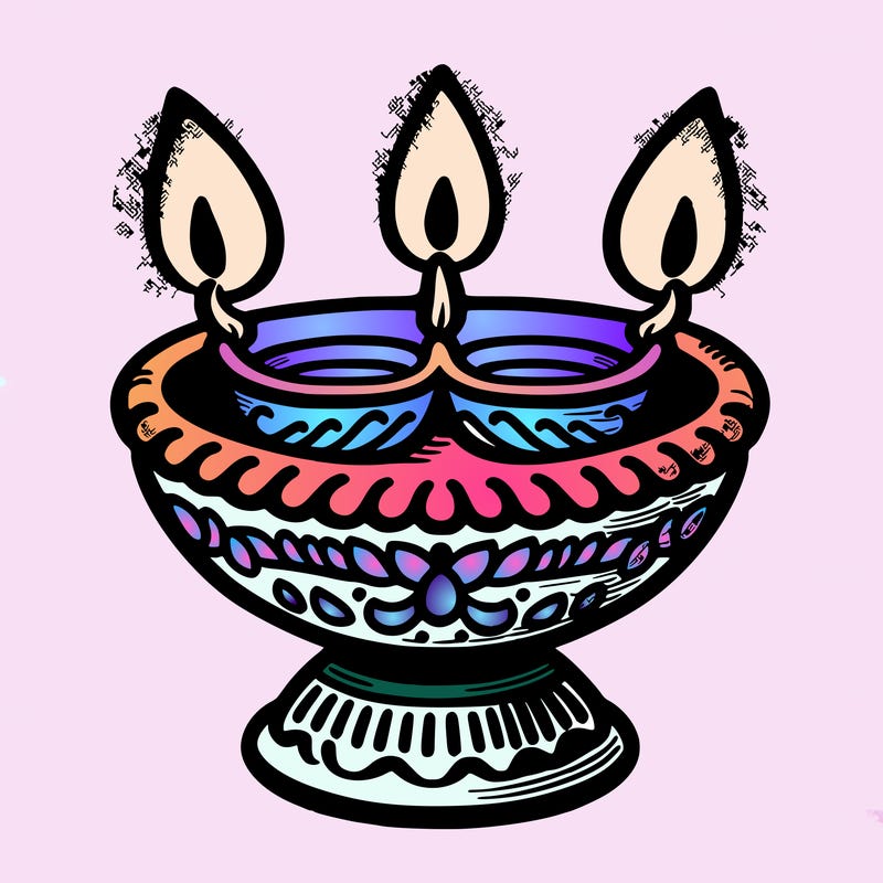 dip lamps for diwali