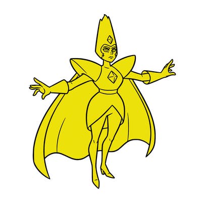 yellow diamond from steven universe