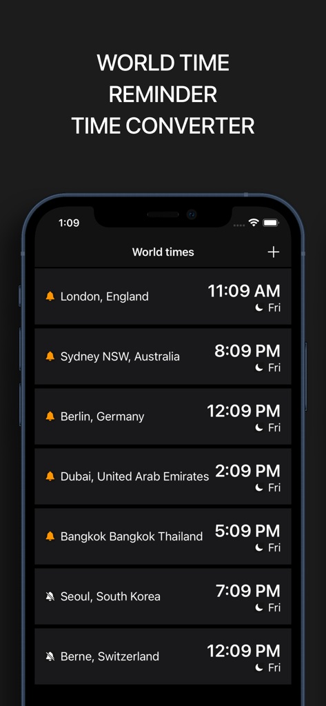 World Clock Plus Widgets - Travel App | MWM