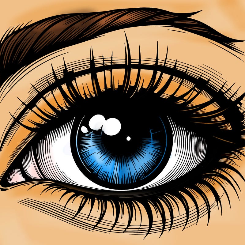 realistic eye