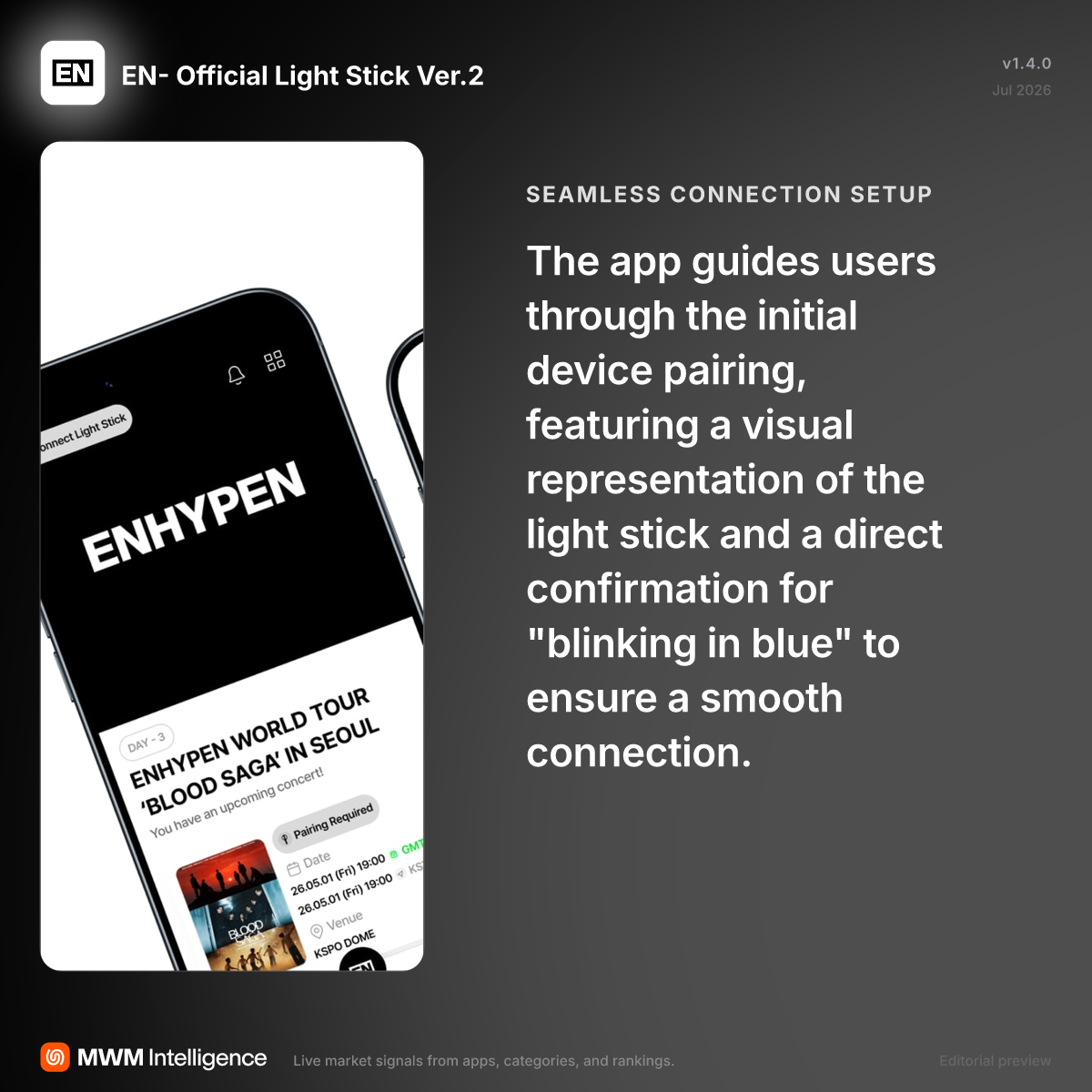 EN- Official Light Stick Ver.2 - Entertainment App | MWM