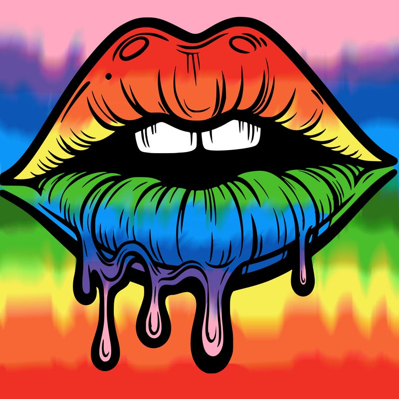 lips that look realistic and drip