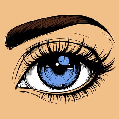 realistic eye